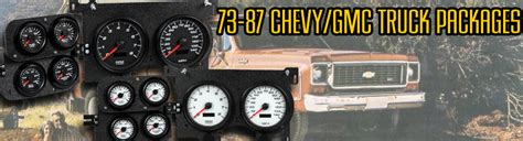 chevy  gmc truck gauge packages
