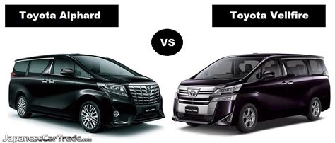 Toyota Vellfire Vs Alphard Car Comparison