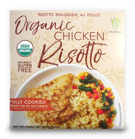 healthee organic chicken risotto  oz gr pack   walmartcom