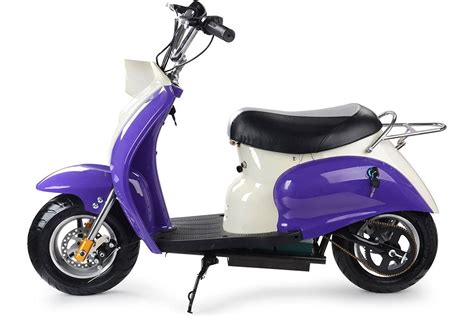 mt em purple   mototec electric moped gearscoot