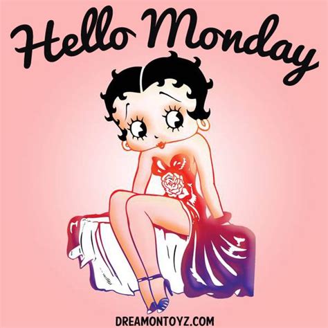 pin on monday betty boop graphics and greetings