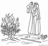Coloring4free Moses Coloring Pages Burning Bush Related Posts sketch template