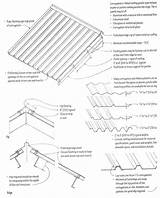 Roofing Drawing Corrugated Metal Details Flashing Getdrawings Roofs Pro sketch template