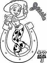 Toy Jessie Story Coloring Pages Disney Clipart Printable Christmas Color Horseshoe Birthday Cowgirl Getcolorings Kids Library Girl Cowboy Popular Colornimbus sketch template