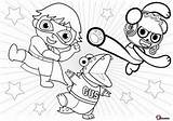 Ryans Bubakids Characters Panda Tag Moe sketch template