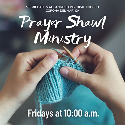 fridays    prayer shawl ministry st michael   angels cdm