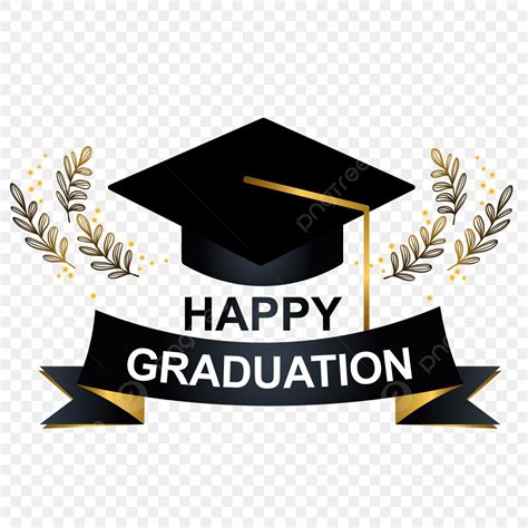 gorra feliz graduacion lujo  flor logo topi wisuda universitas oro