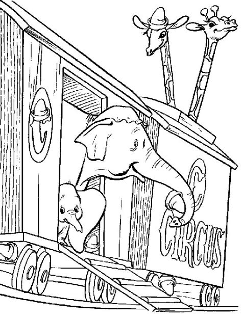 dumbo image    color dumbo kids coloring pages