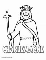 Charlemagne Homeschool sketch template