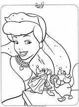 Cendrillon Colorir Princesas Princesses Princesse Princesa Souris Colouring Rota83 Cinderella Coloriages sketch template