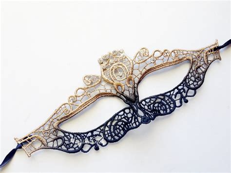 womens black masquerade mask simple elegant lace mask with etsy