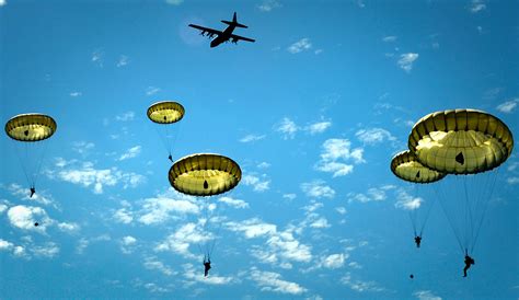 united states army airborne military usa parachutes lockheed