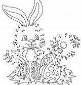 Egg Dot Pysanky Easter Coloring Pages Bunny Getcolorings Getdrawings sketch template