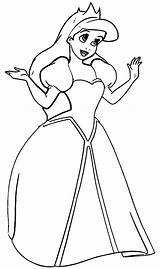 Ariel Coloring Pages Human Princess Print Vietti Within Entitlementtrap sketch template