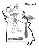 Missouri Coloring State Pages Flag Printables Usa Map Idaho Print Shape Outline Getcolorings Go Printable Next Back Mo sketch template