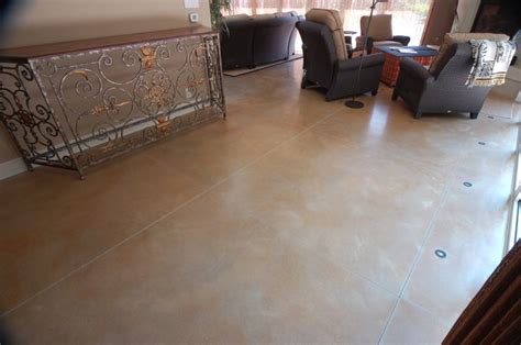 polished concrete floor  radiant heat  embedded lighting flooring polished concrete
