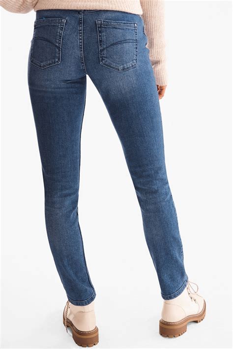 ca  denim slim fit jeans wehkamp