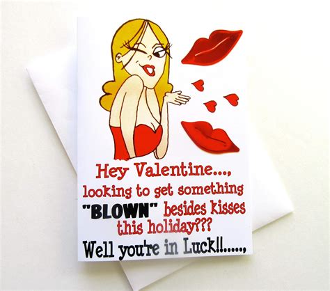 Naughty Valentine Card Sexy Valentine Adult Valentine