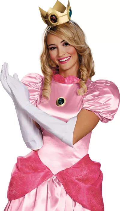 Womens Princess Peach Costume Accessory Kit Party City