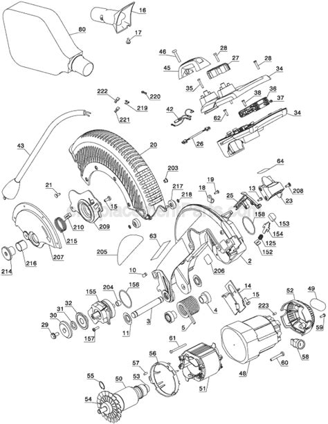 dewalt dw parts list  diagram type  ereplacementpartscom