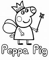 Peppa Bubakids Colouring Pigs Blogx sketch template