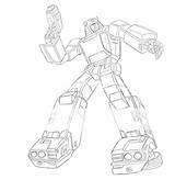 Cliffjumper Transformer sketch template