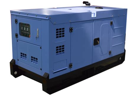kva silent type diesel generator emergency power kw genset  fawde engine
