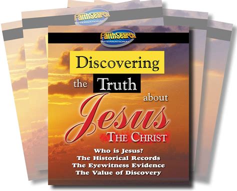 discovering  truth  jesus  pack faithsearch international