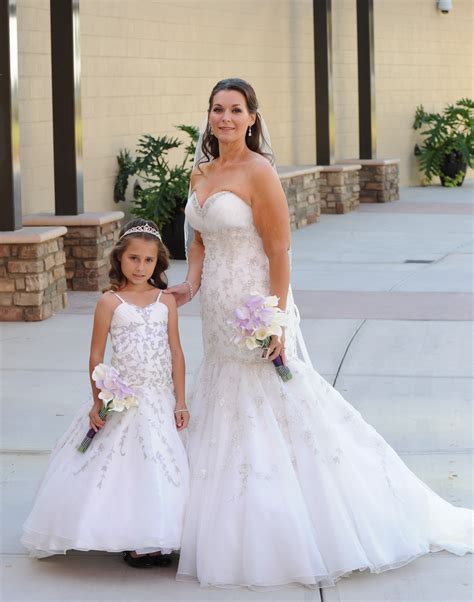 Mother Daughter Matching Wedding Dresses Jaks Designs Mom
