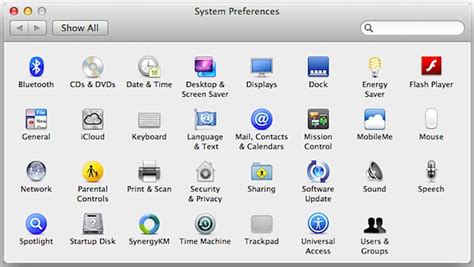 quickly access system preferences  option function keys