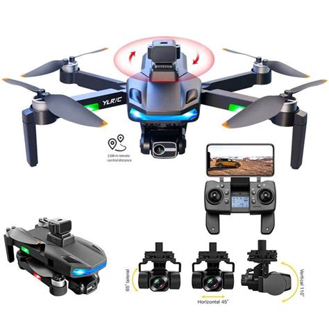 drone  esc dual camera gps   minutes  axis gimbal brushl rcdrone