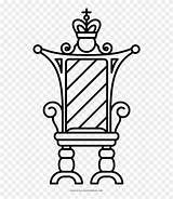 Trono Throne Pinclipart Pinpng sketch template