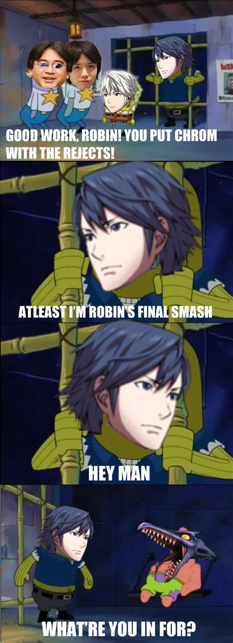 super smash bros chrom joins the rejects
