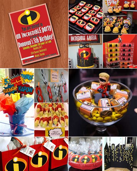 the incredible incredibles { movie party theme } momtalk