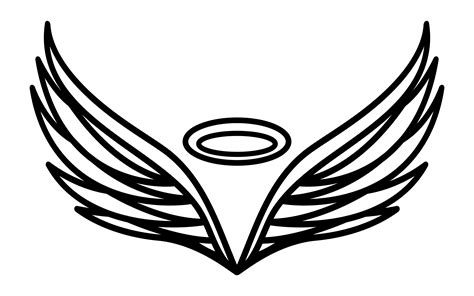 angel wings vector clip art images   finder