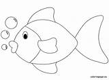 Coloring Trout Pages Getcolorings Fish sketch template
