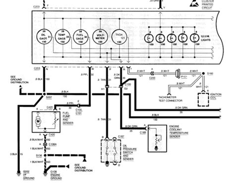 instrument cluster wiring diagrams   instrument