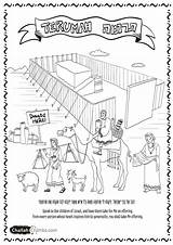Tabernacle Coloring Pages Terumah Print Kids Bible Parshat Sunday School Challah Crafts Drawing Template Jewish Boys sketch template