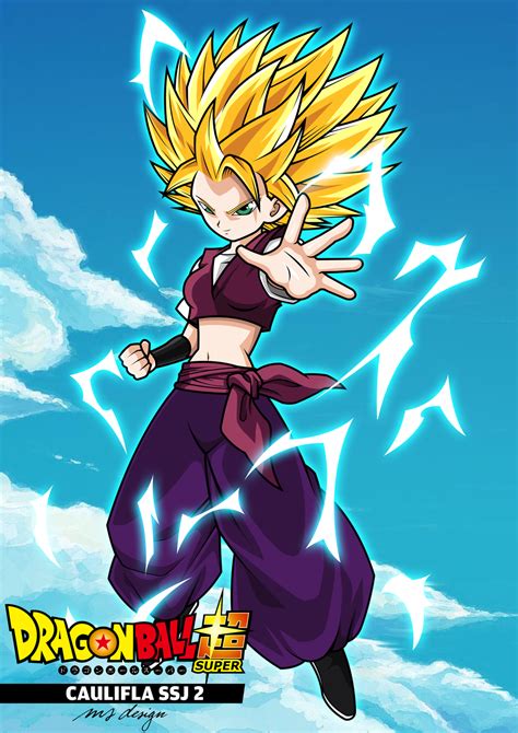 Caulifla Ssj 2 Dragon Ball Super By Tech531 Dragon Ball Super Manga