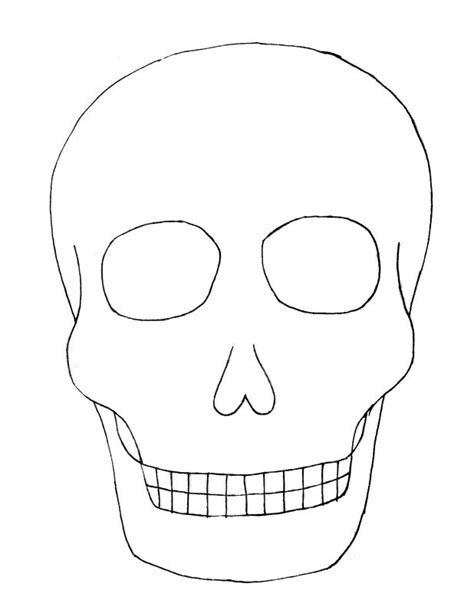 sugar skull drawing template  getdrawings