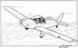 Zodiac Sport Zenair Pilots Aircraft Kit Paint Coloring Book sketch template