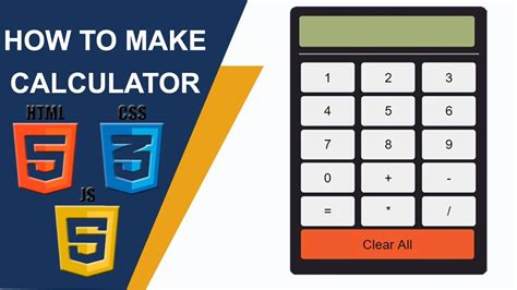 simple calculator  javascript javascript tutorial player  code youtube