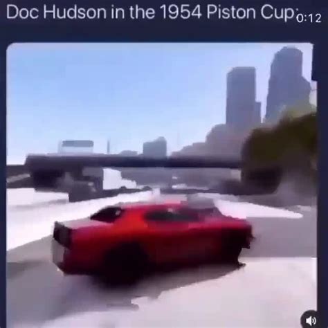 Doc Hudson In The 1954 Piston Cups Ifunny