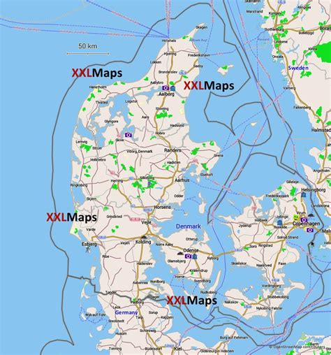 carte touristique de danemark telechargement gratuit pour smartphones tablettes  sites web