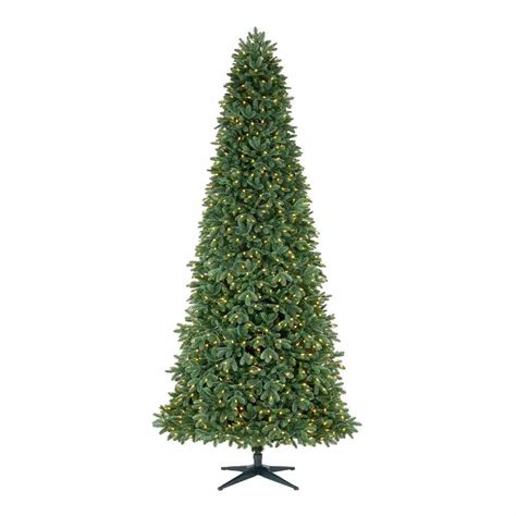 christmas trees home decorators collection  ft chelsey balsam fir led pre lit artificial