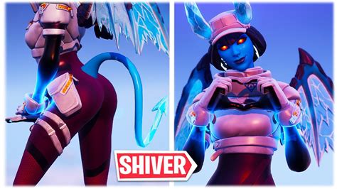 New Thicc Shiver Skin Showcased With 70 Dances And Emotes 😍 ️