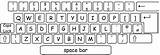 Keyboard Computer Printable Clipart Blank Template Print Worksheets Keyboarding Templates Board Alphabet Keyboards Kids Worksheet Typing Quotes Printables Resources Clip sketch template