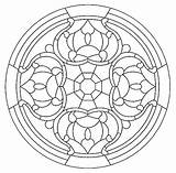Glass Mandala Coloring Stained Dover Publications Patterns Pages Pattern Book Books Doverpublications sketch template