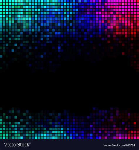 abstract lights disco background royalty  vector image