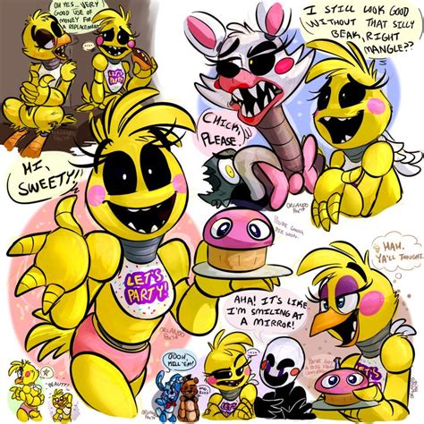 Five Nights At Freddy S 2 Toy Chica Life Fnaf